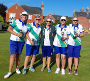 Jan Reid, Jane Ogg, Jan Hines, Jill Boucher, Rinks Runner-up